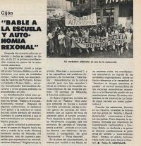 'Naguamos pe la anistía, llibertaes y autonomía', 40 años de la primer manifestación asturianista