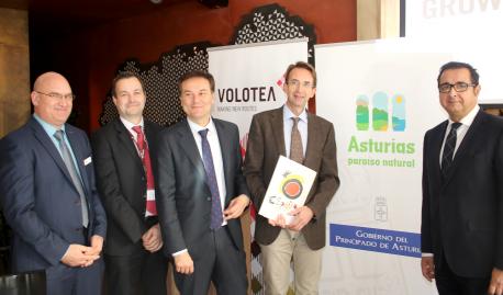 Asturies promociónase n’Alemaña aprovechando l’apertura de la ruta aérea de Volotea en mayu