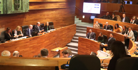 Votación de los Presupuestos Xenerales 2024