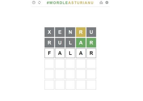 Wordle n'asturianu