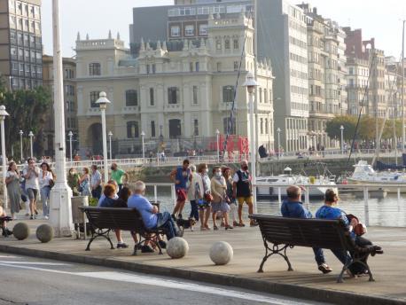 Xente en Xixón