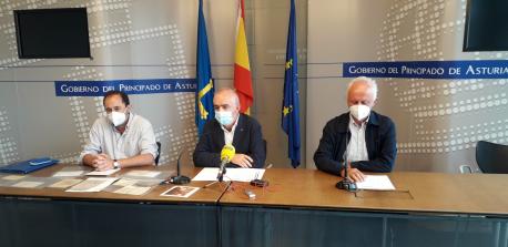 Xulio Viejo, Antón García y Joaquín Lorences Proyectu Fernán-Coronas