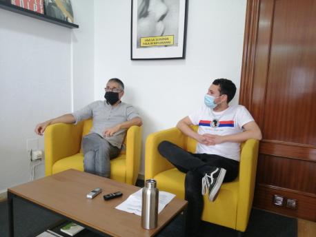 Xune Elipe y Xicu Ariza musicasturiana y AMCA