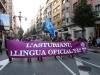 Manifestación nel Día de les Lletres Asturianes (08/05/18)