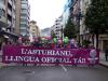 Manifestación Día de les Lletres Asturianes 2017